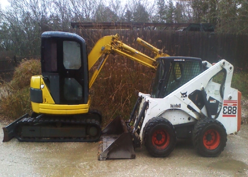 Bobcat Service, Grading, Raking, Brush Mowing